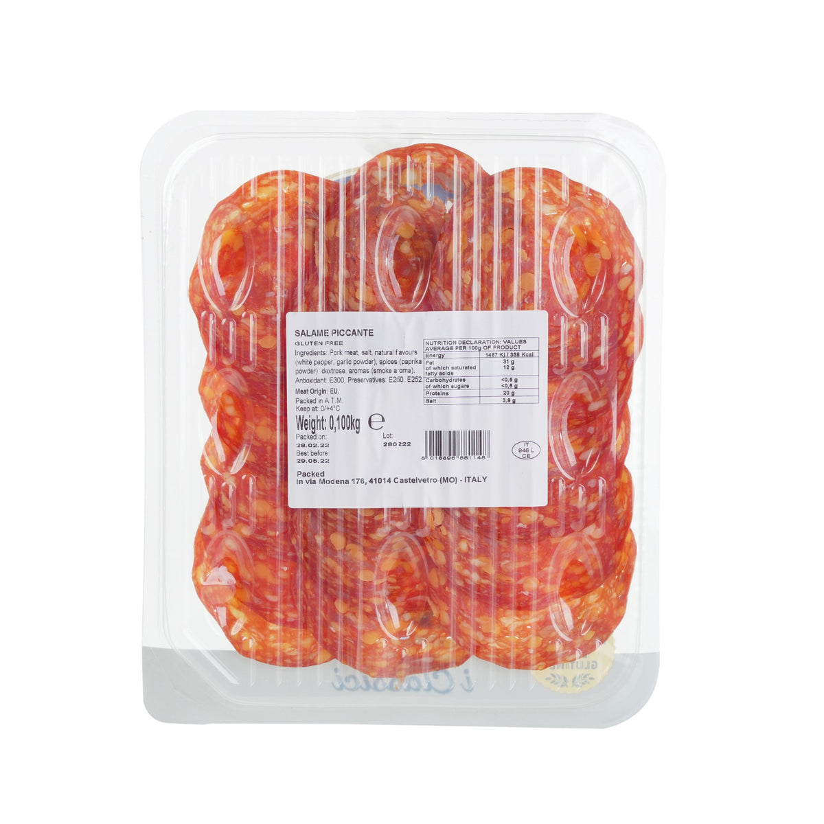 Salame Spicy Pork Sliced image 2