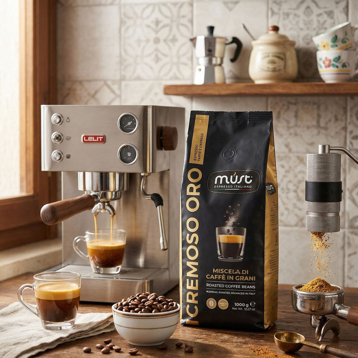 Roasted Coffee Beans Cremoso Oro image 3