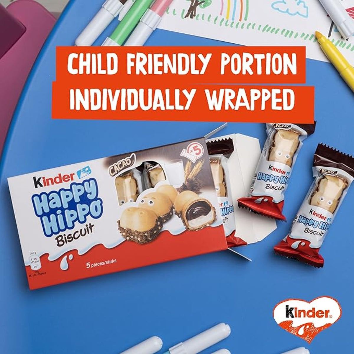 Happy Hippo Biscuits 5 pack image 2