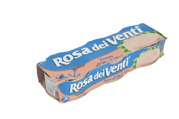 Yellowfin Tuna Fillets in Olive Oil Rosa dei Venti 3x70g image 1