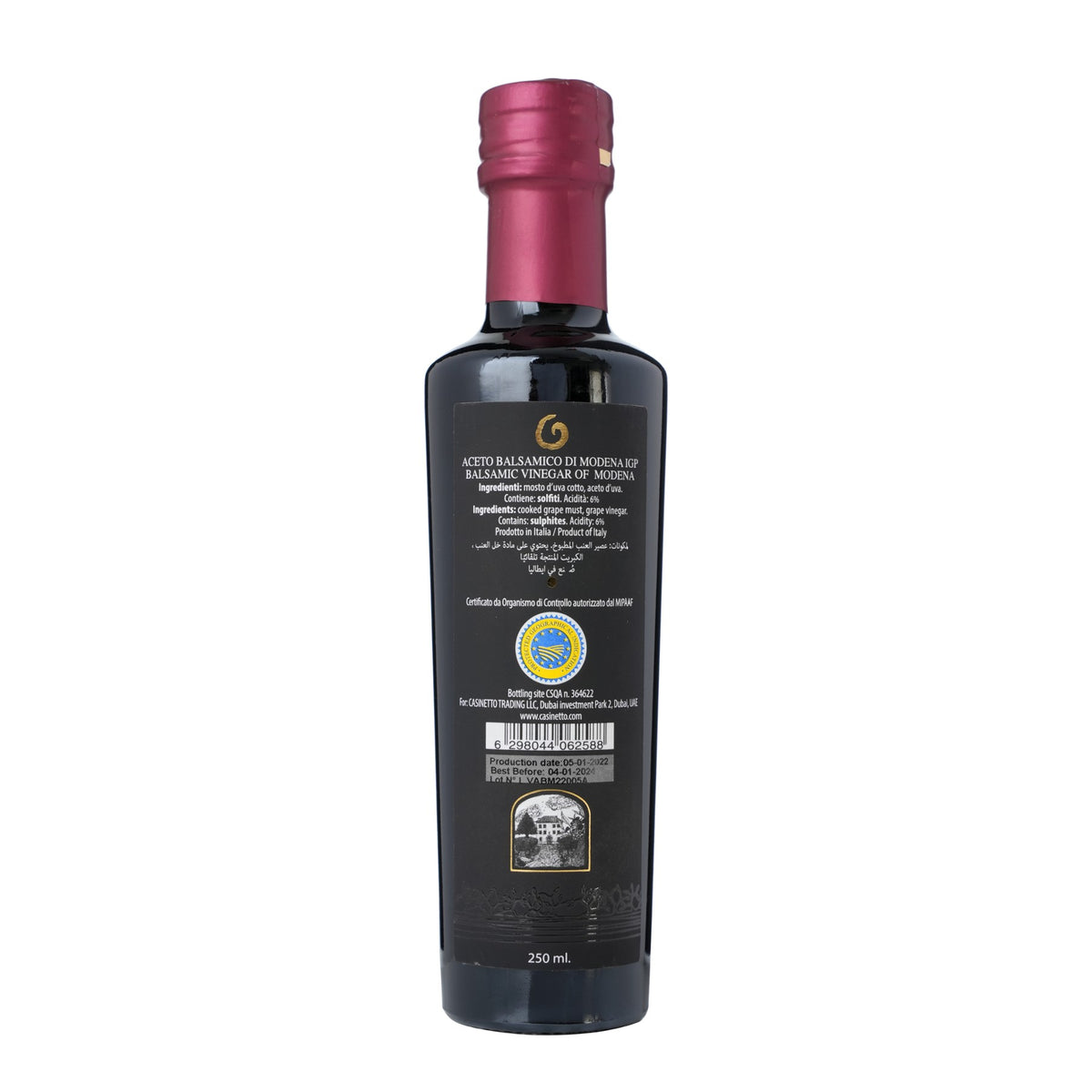 Balsamic Vinegar Q7 Red 250ml image 2