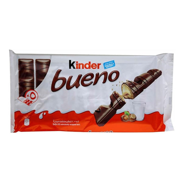 Bueno Milk Chocolate Bars 5 Pack image 1