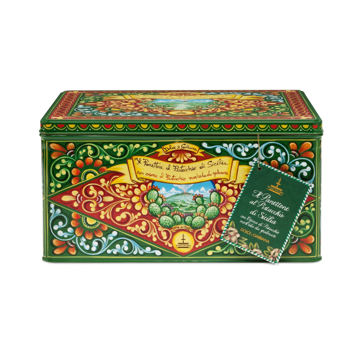 Panettone & Spread Pistachio with Dolce & Gabbana Tin image 2