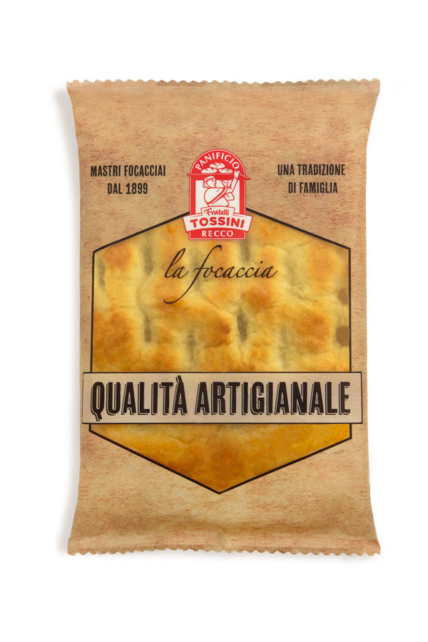 Focaccia Classic with Extra Virgin Olive Oil 15 x 20cm Frozen image 1