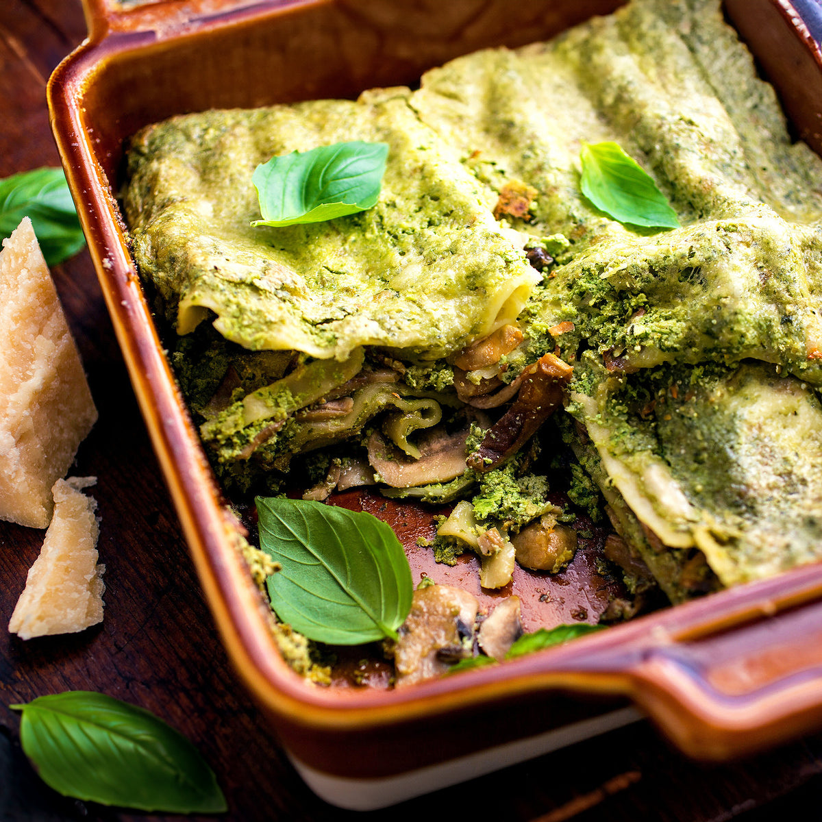 Lasagna with Pesto Sauce image 1