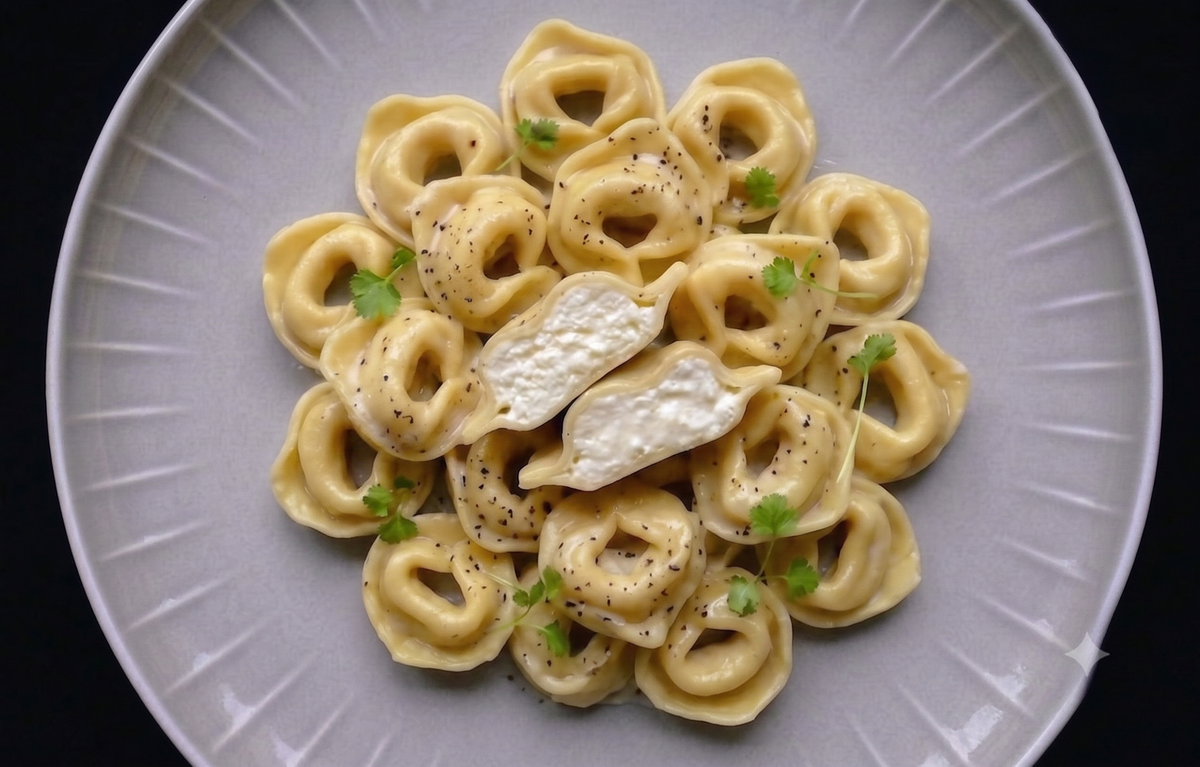 Tortellini with Burrata & Ricotta Frozen 500G image 1
