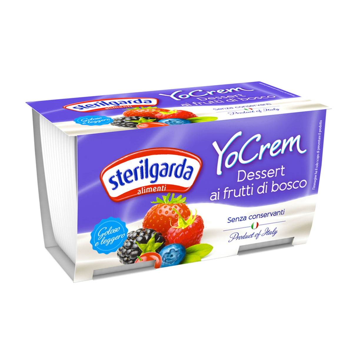 Yogurt Yocrem Wild Berries 100g x 2pcs image 1