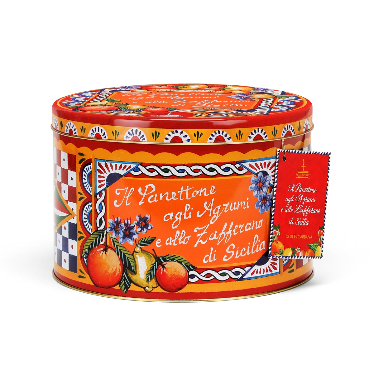 Panettone Citrus & Saffron with Dolce & Gabbana Tin 500g image 3