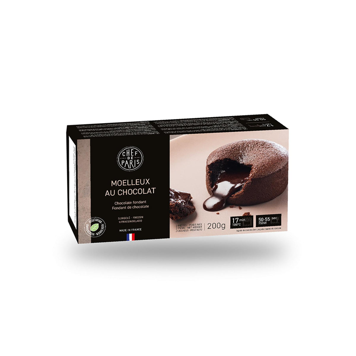Chocolate Fondant 100g x 2pcs Frozen image 1