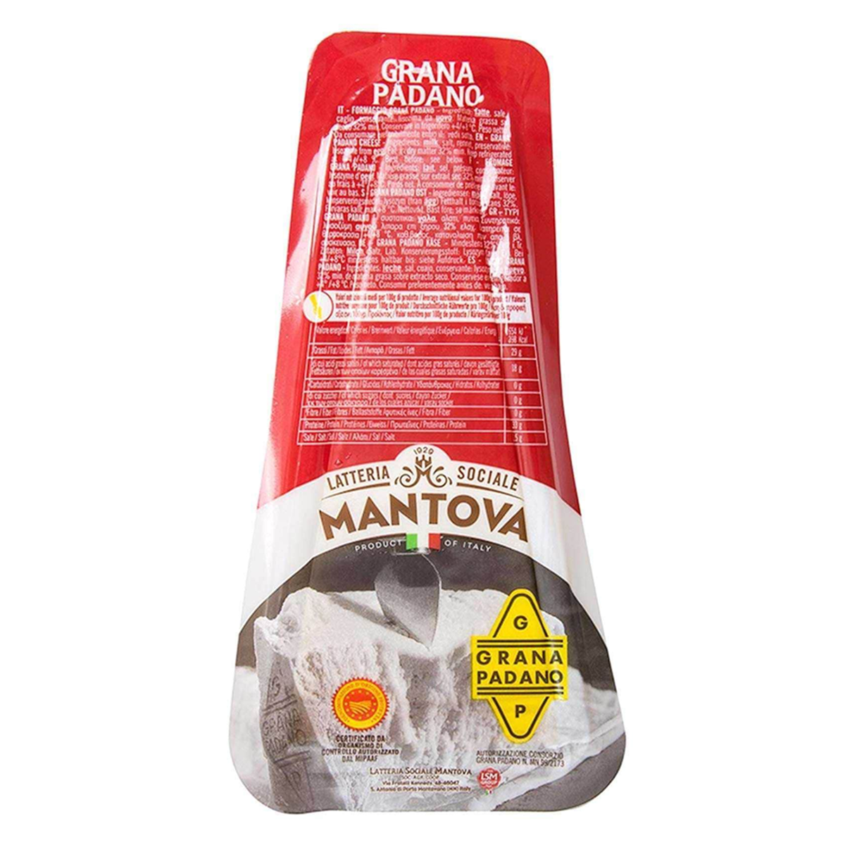 Grana Padano Cheese from Lombardy 200g image 1
