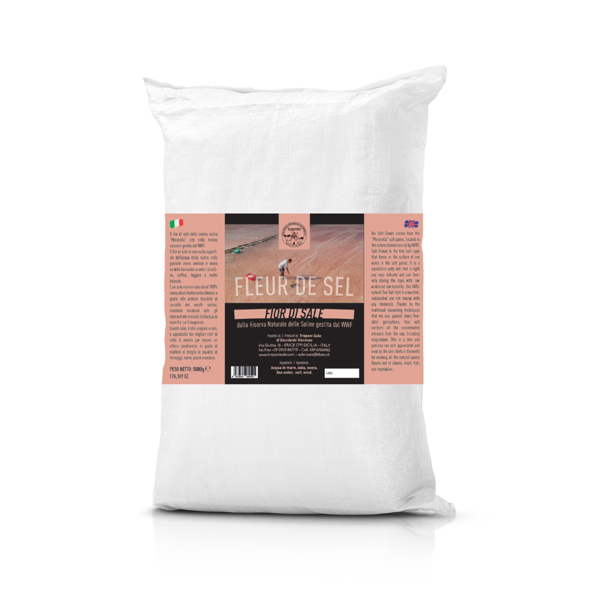 Fleur De Sel from Sicily 5kg image 1
