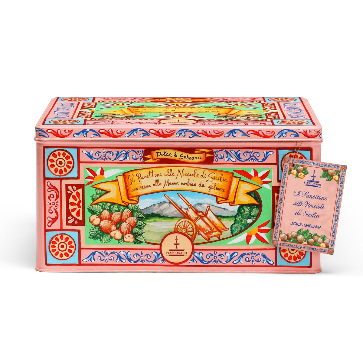 Panettone Dolce & Gabbana Sicilian Hazelnuts 800g with Manna Spread 200g image 4