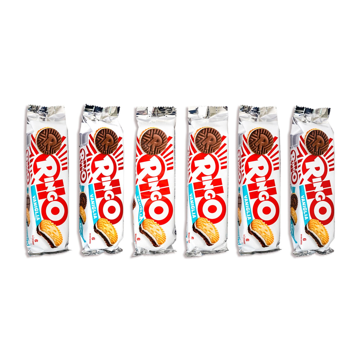 Ringo Vanilla Biscuits 55g x 6pcs image 2