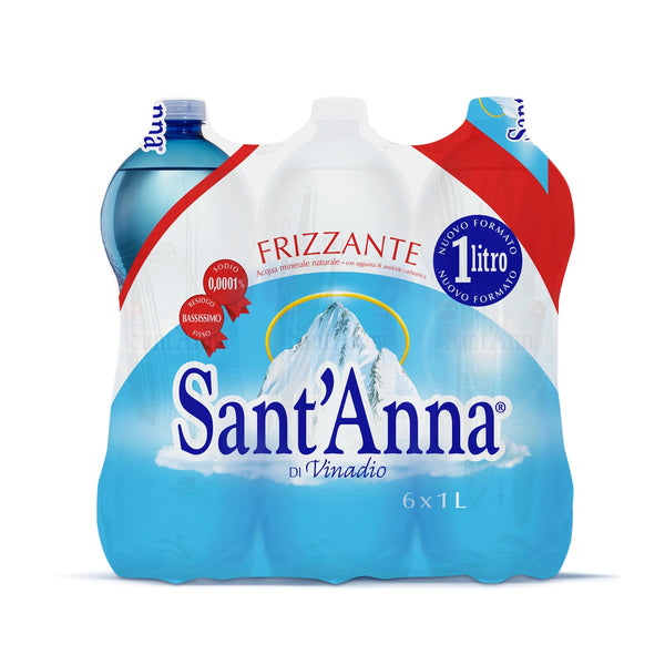 Sparkling Water Pet 1L x 6 bottles image 1