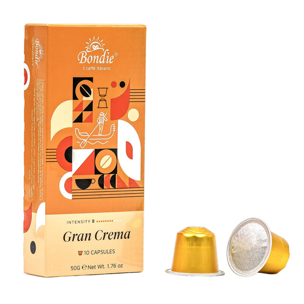 Coffee Gran Crema Nespresso Compatible Capsules 10pcs image 1