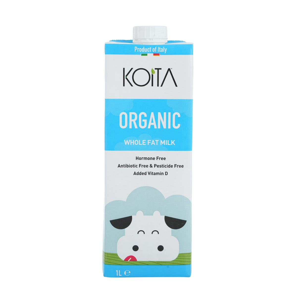 Whole Organic Cow Milk 1L image 1
