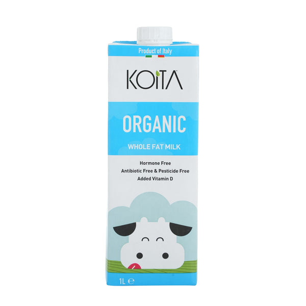Whole Organic Cow Milk 1L image 1