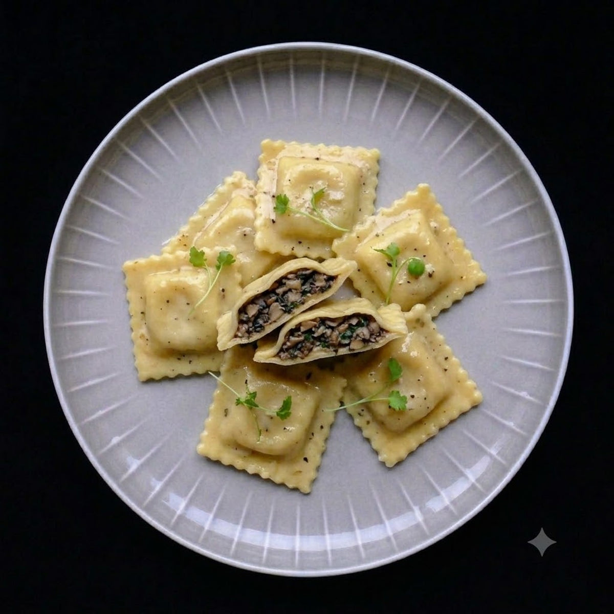 Ravioli Filled with Mushrooms Frozen 500g image 1