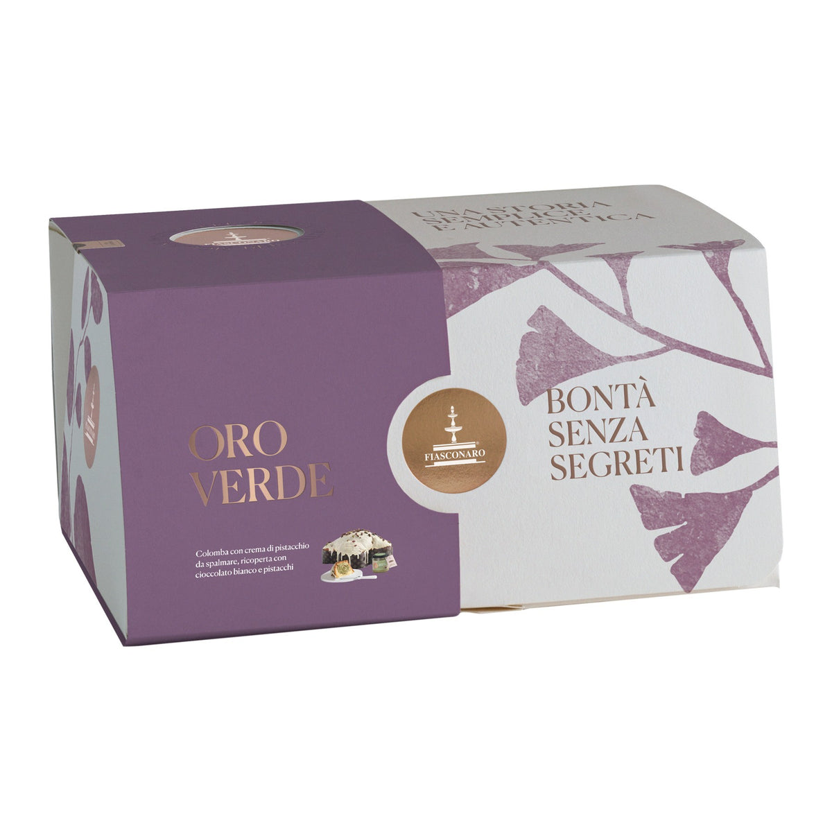 Colomba Oro Verde 820g with Pistachio Cream Spread 180g image 1