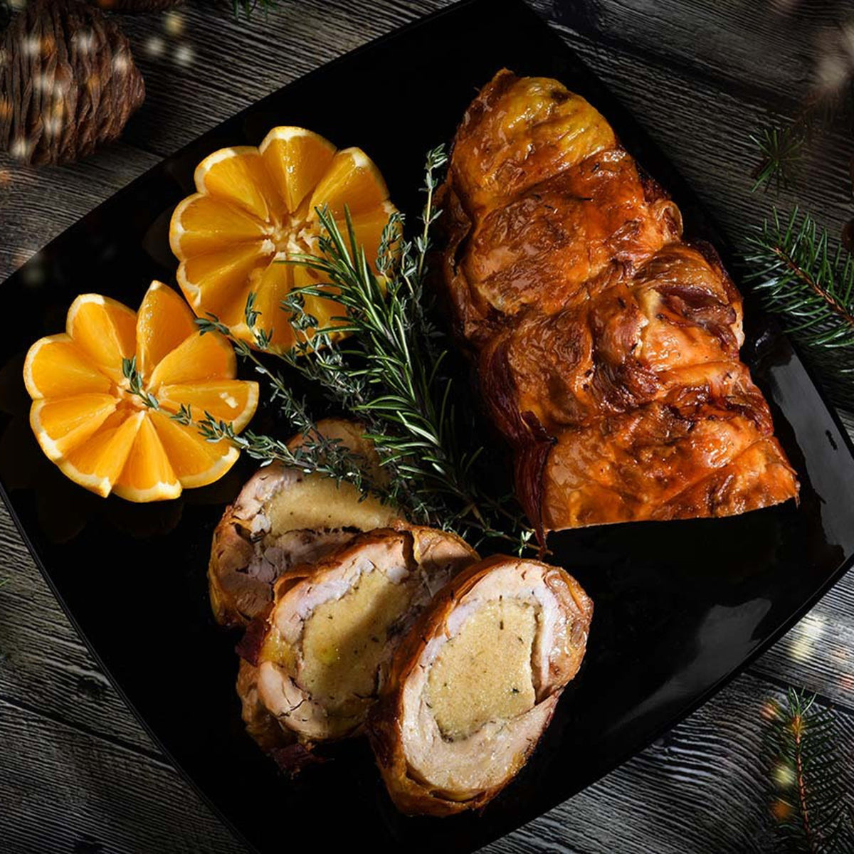 Stuffed Guinea Fowl Roast image 1