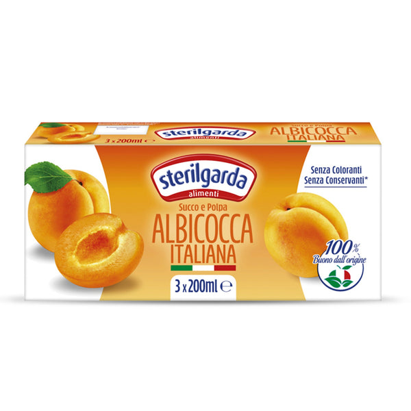 Juice Apricot 200ml x 3pcs image 1