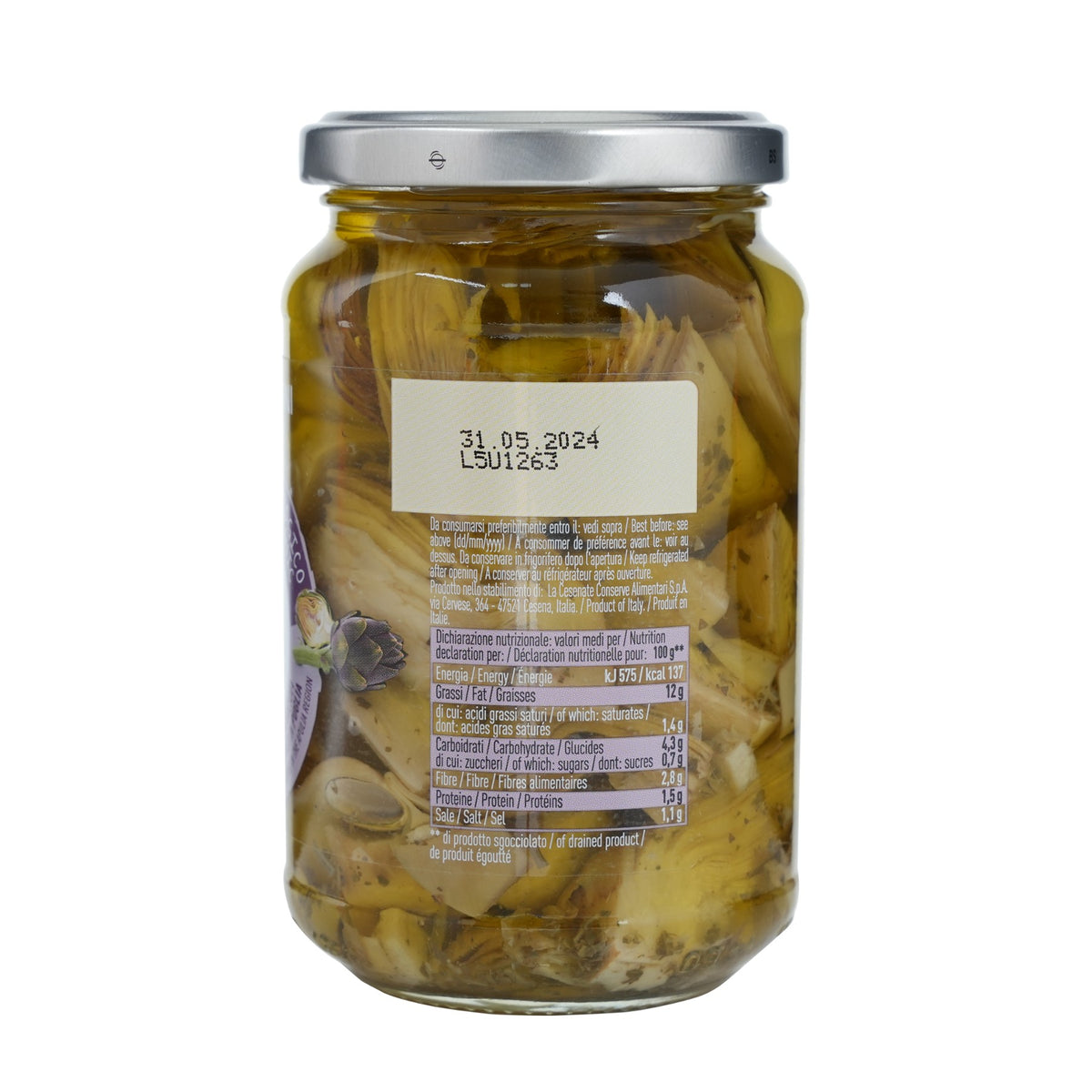 Artichokes In Olive Oil Organic image 3