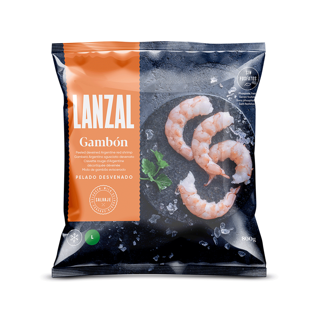Argentinian Shrimp Peeled 20-30pcs Frozen image 1