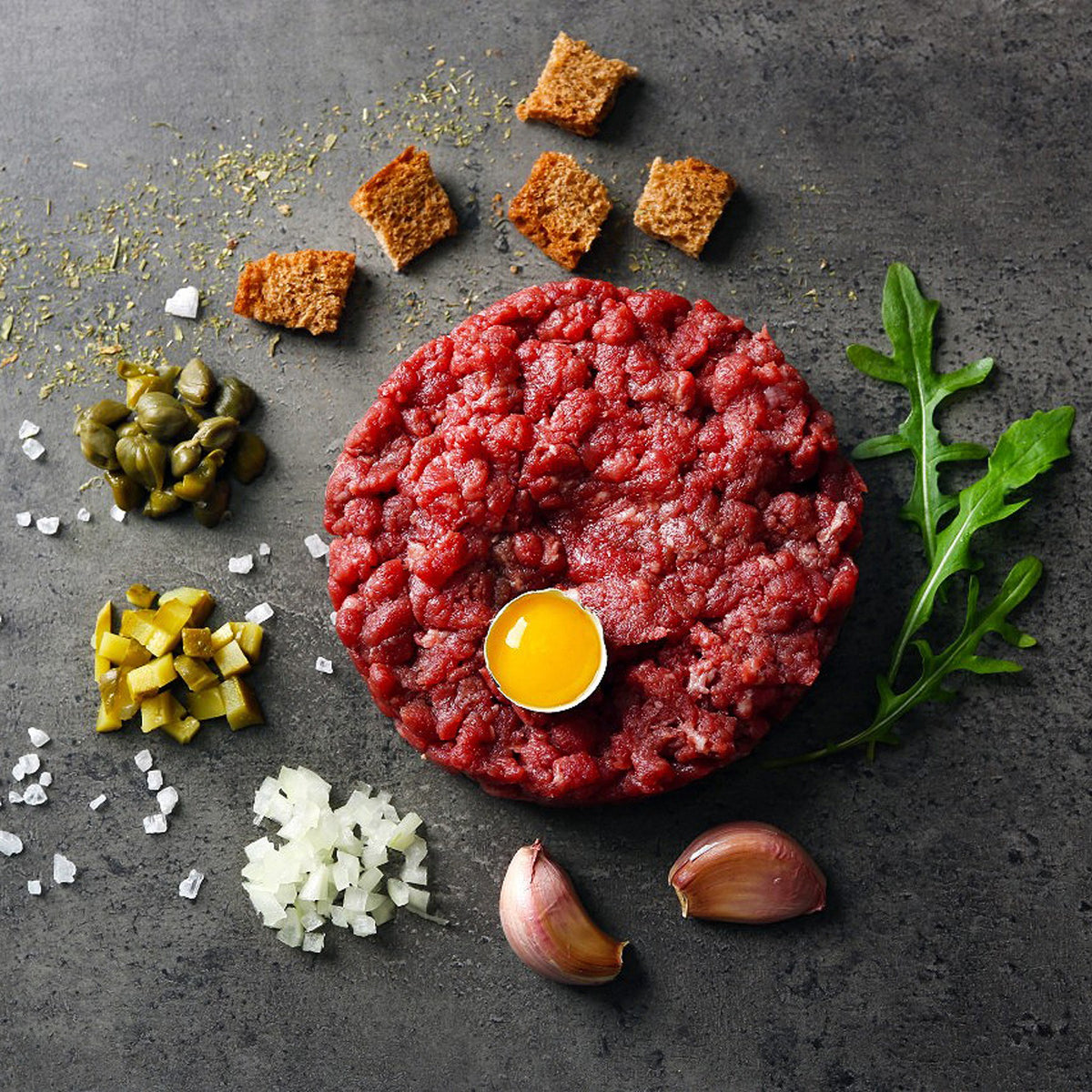 Grass-fed Beef Tartare from Argentina ~125g x 2pcs image 1
