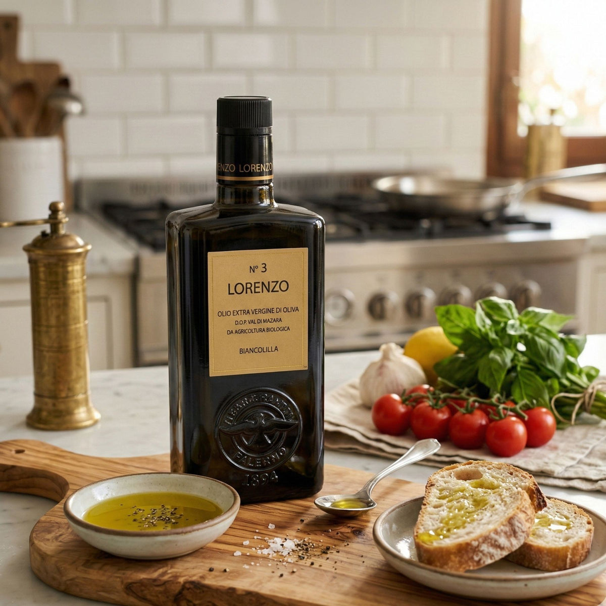 Extra Virgin Olive Oil Lorenzo No. 3 Medium Sicily image 3
