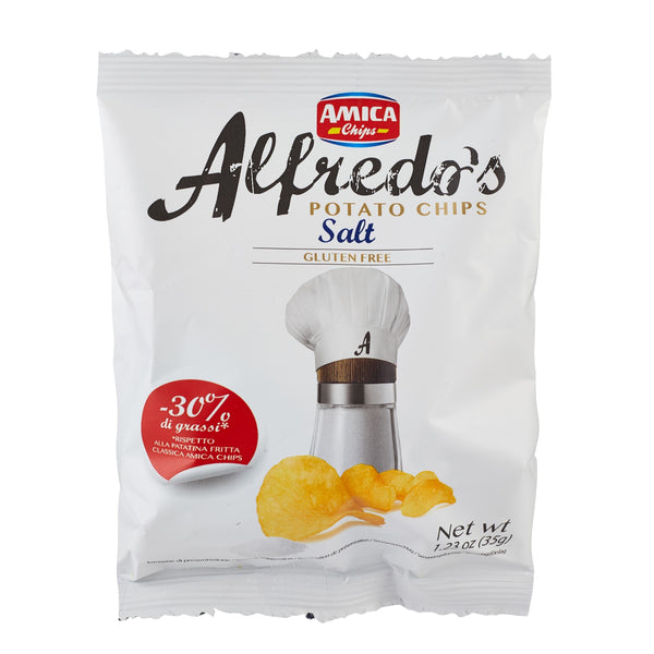 Sea Salt Chips Alfredo's Hand-cooked 35g image 1