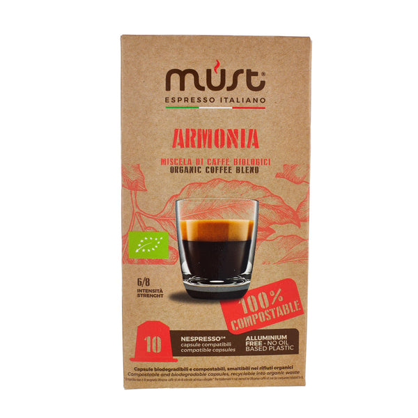 Coffee Armonia Nespresso Compatible Capsules 10pcs image 1