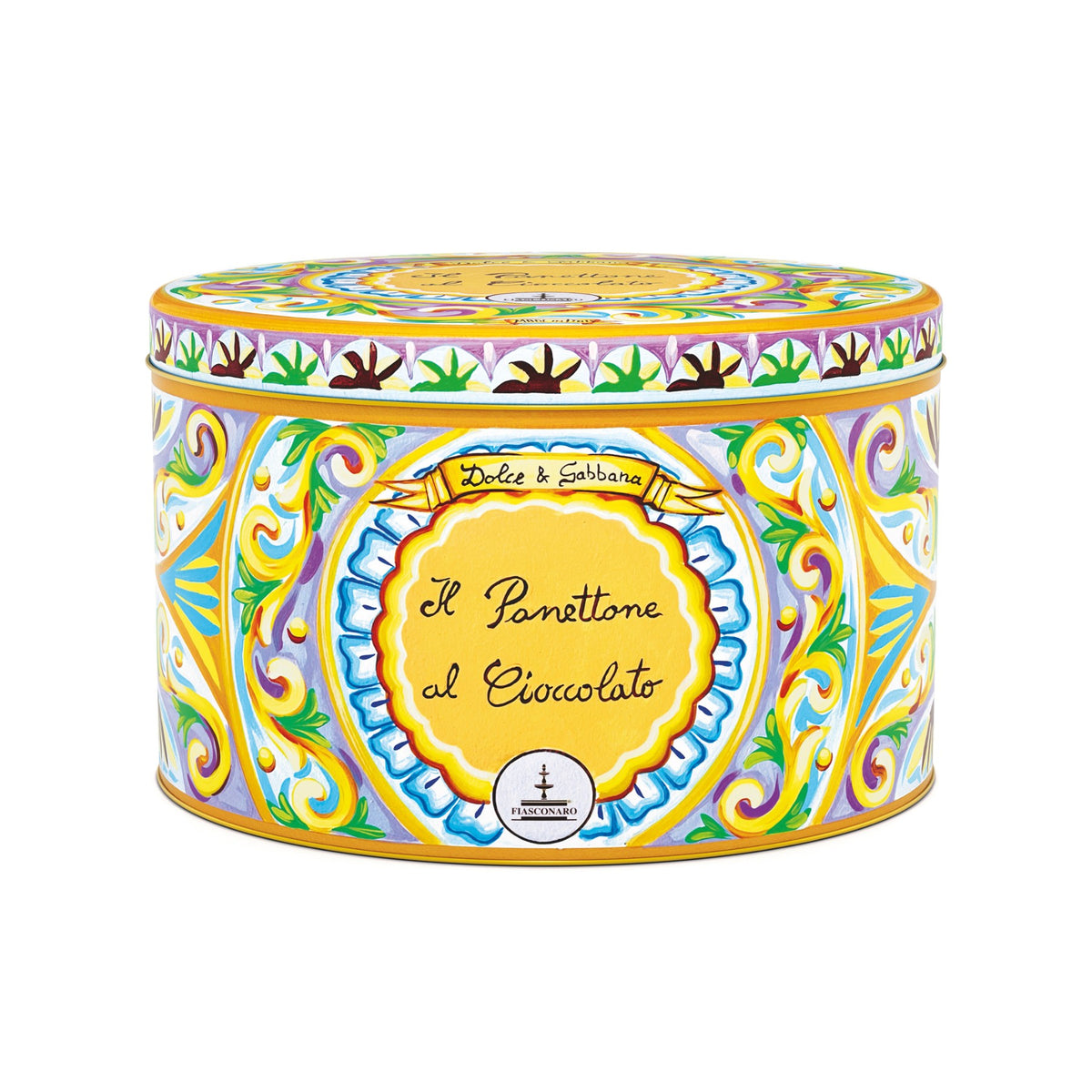 Panettone Chocolate with Dolce & Gabbana Tin 500g image 3