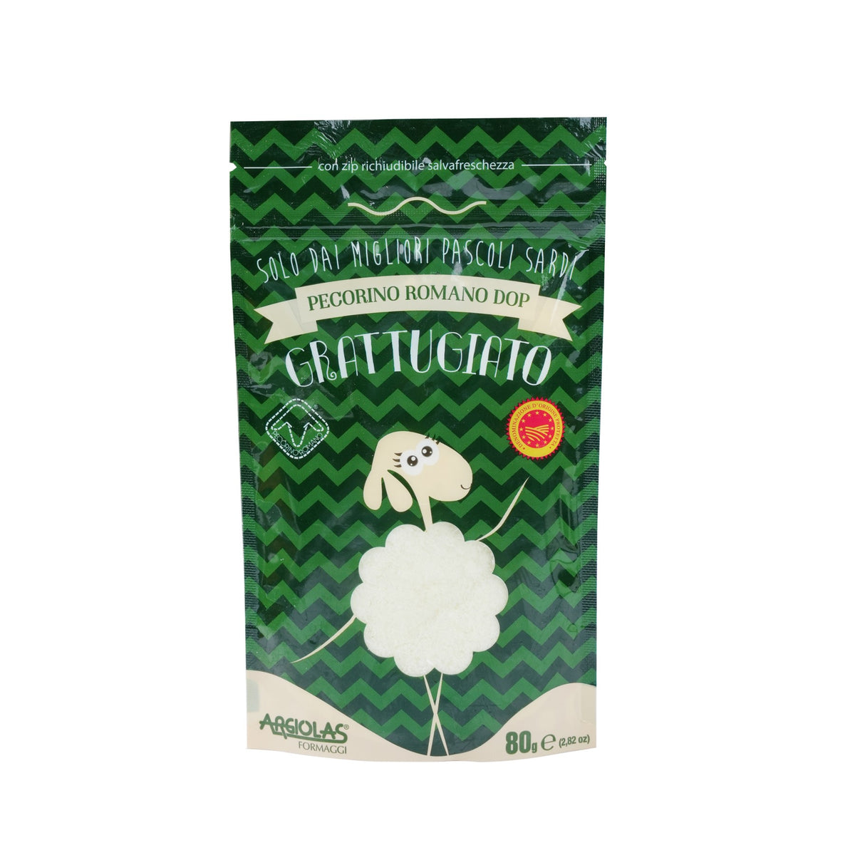Pecorino Romano Cheese PDO Grated Bag image 1