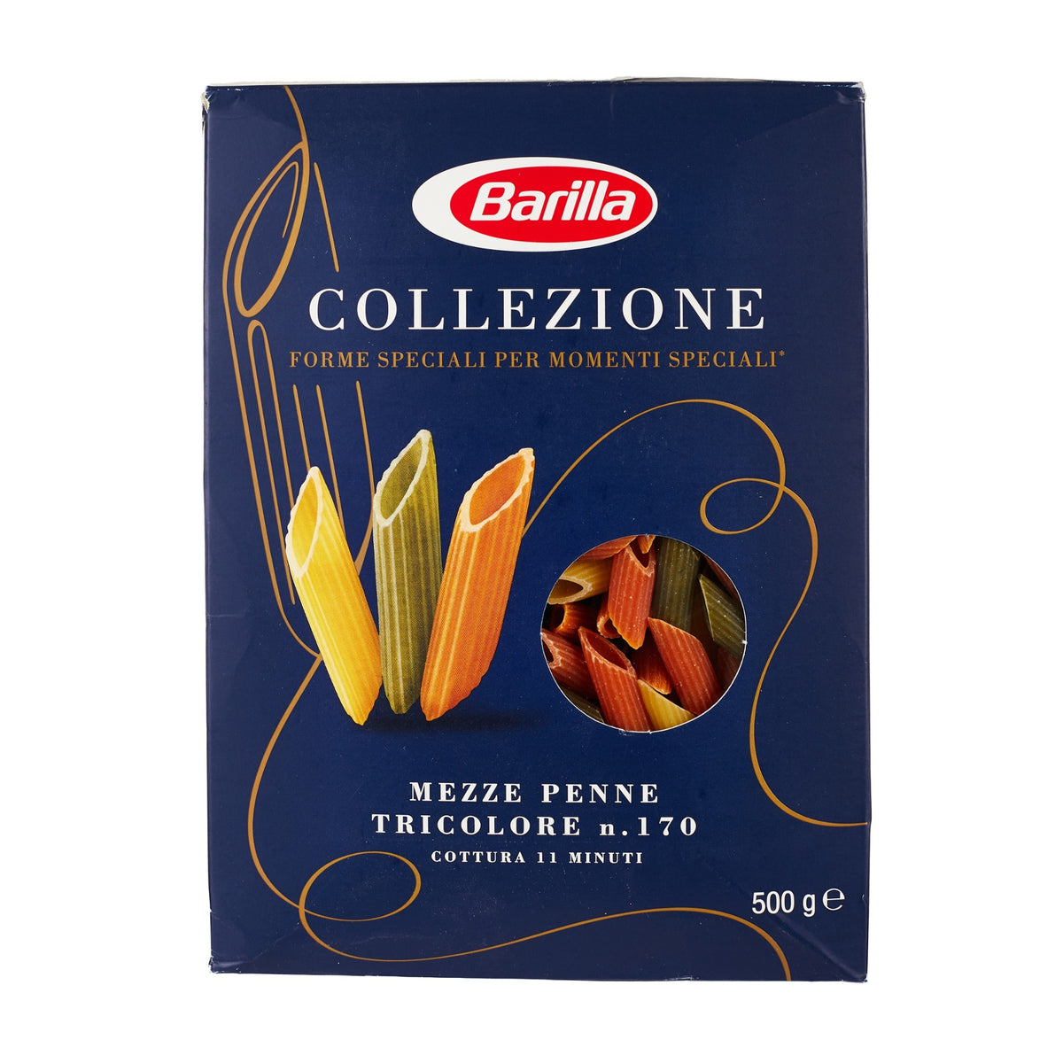 Mezze Penne Tricolor image 1