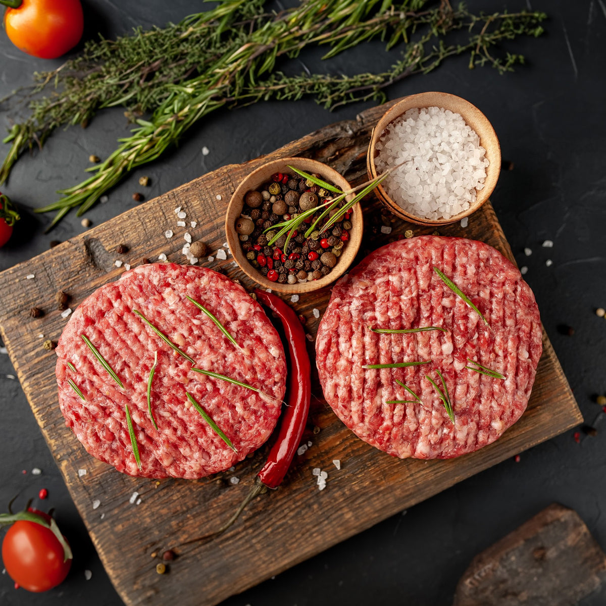 Wagyu Beef Burger MB 4-5 from Australia 130g x 2pcs image 1