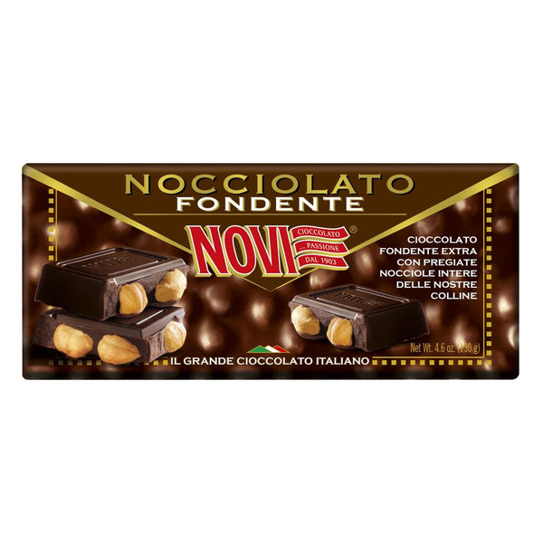 Nocciolato Dark Chocolate with Hazelnut 130g image 1
