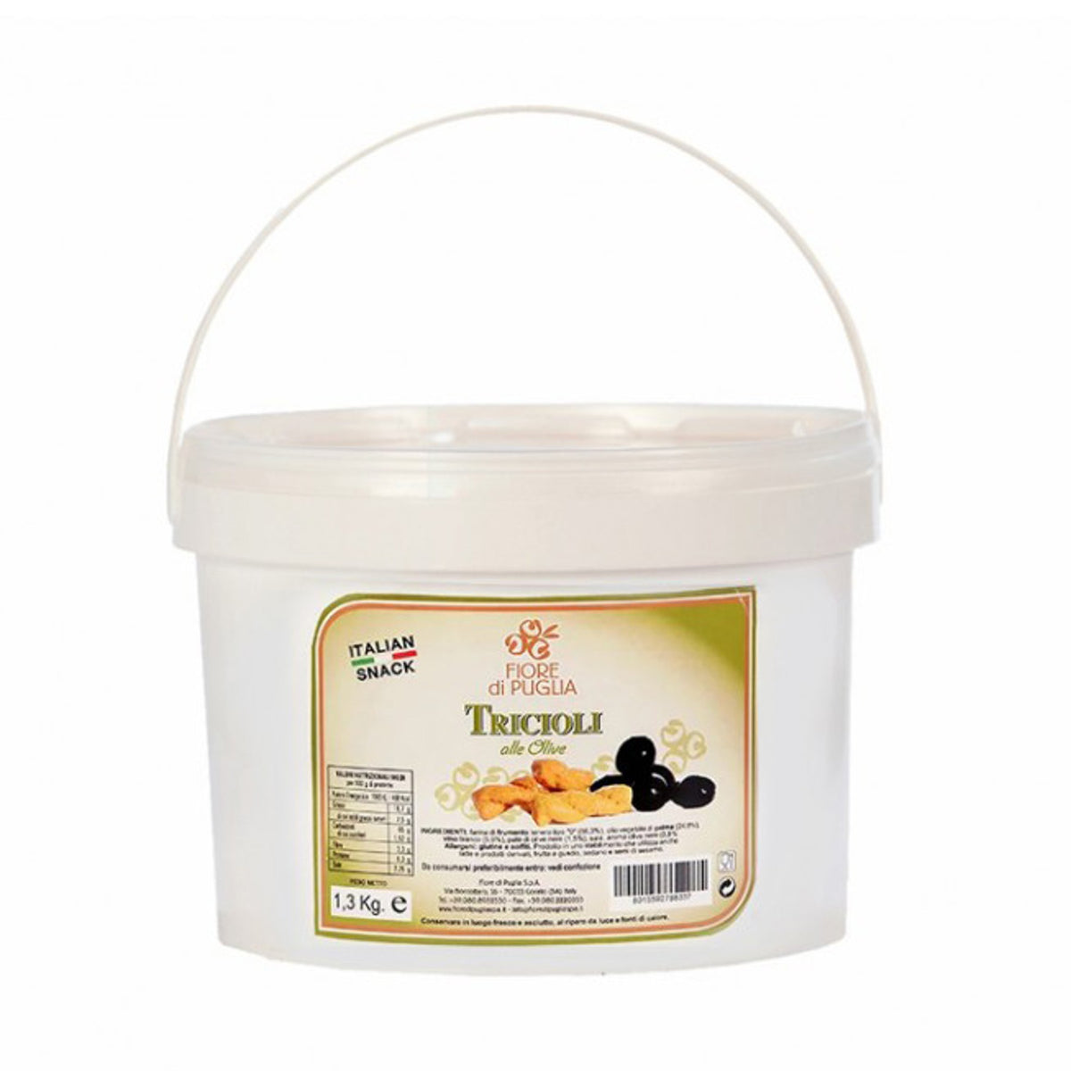Tricioli Black Olives Bucket image 1