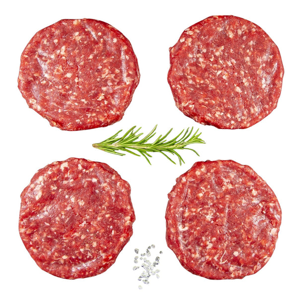 Grass-fed Beef Burger from Argentina 130g x 4pcs image 1