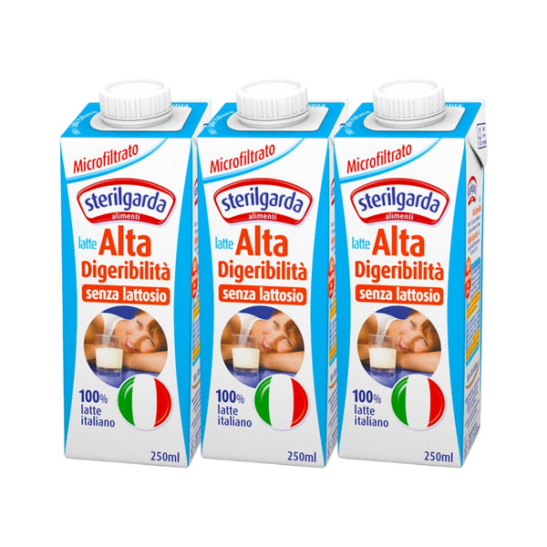 Milk Lactose-free Partially Skimmed UHT 250ml x 3pcs image 1