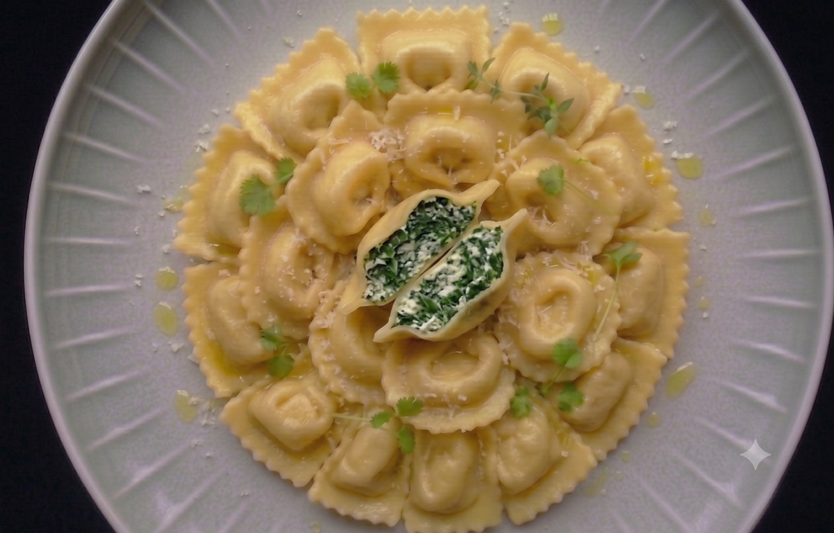 Ravioli with Spinach & Ricotta 500g  image 1
