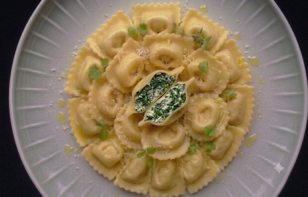 Ravioli with Spinach & Ricotta 500g  image 1