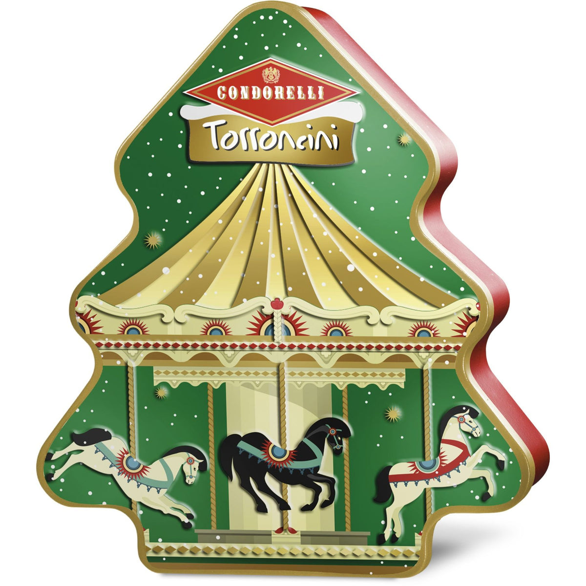 Torroncini Christmas Tree Tin Assorted image 2