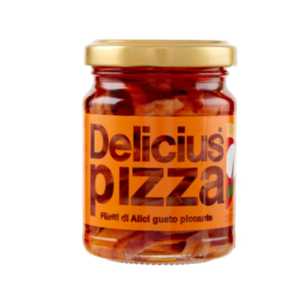 Anchovy Fillet Spicy in Sunflower Oil image 1