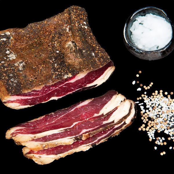 Beef Smoked Cured Meat Speck Halal Chunk image 1