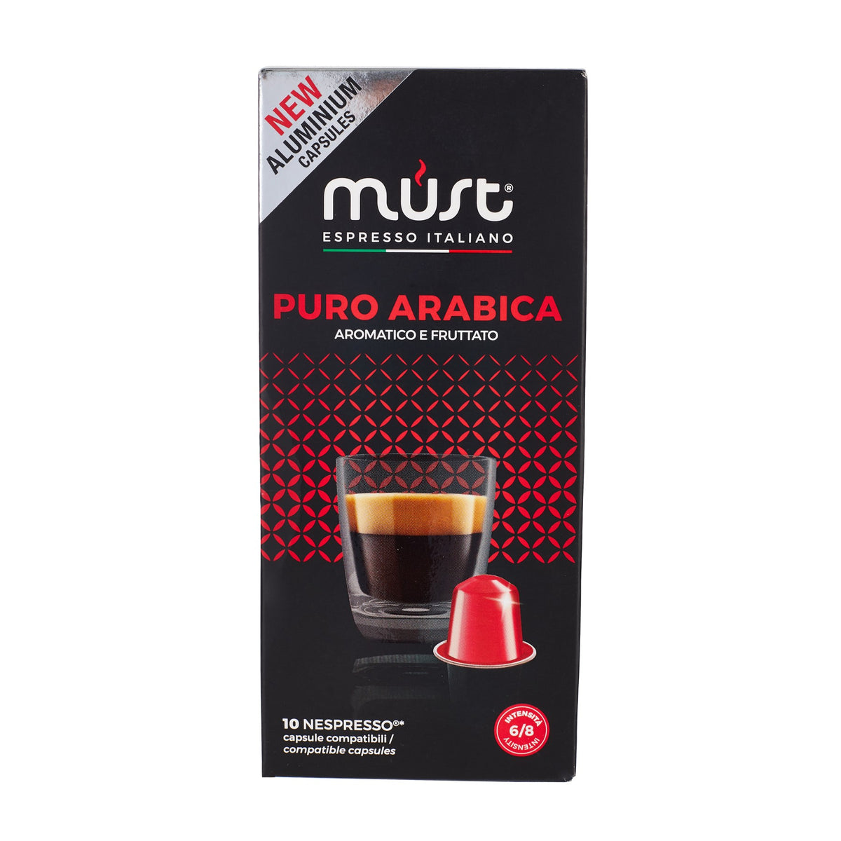 Espresso Coffee Pure Arabica Nespresso Compatible Capsules 10pcs image 1