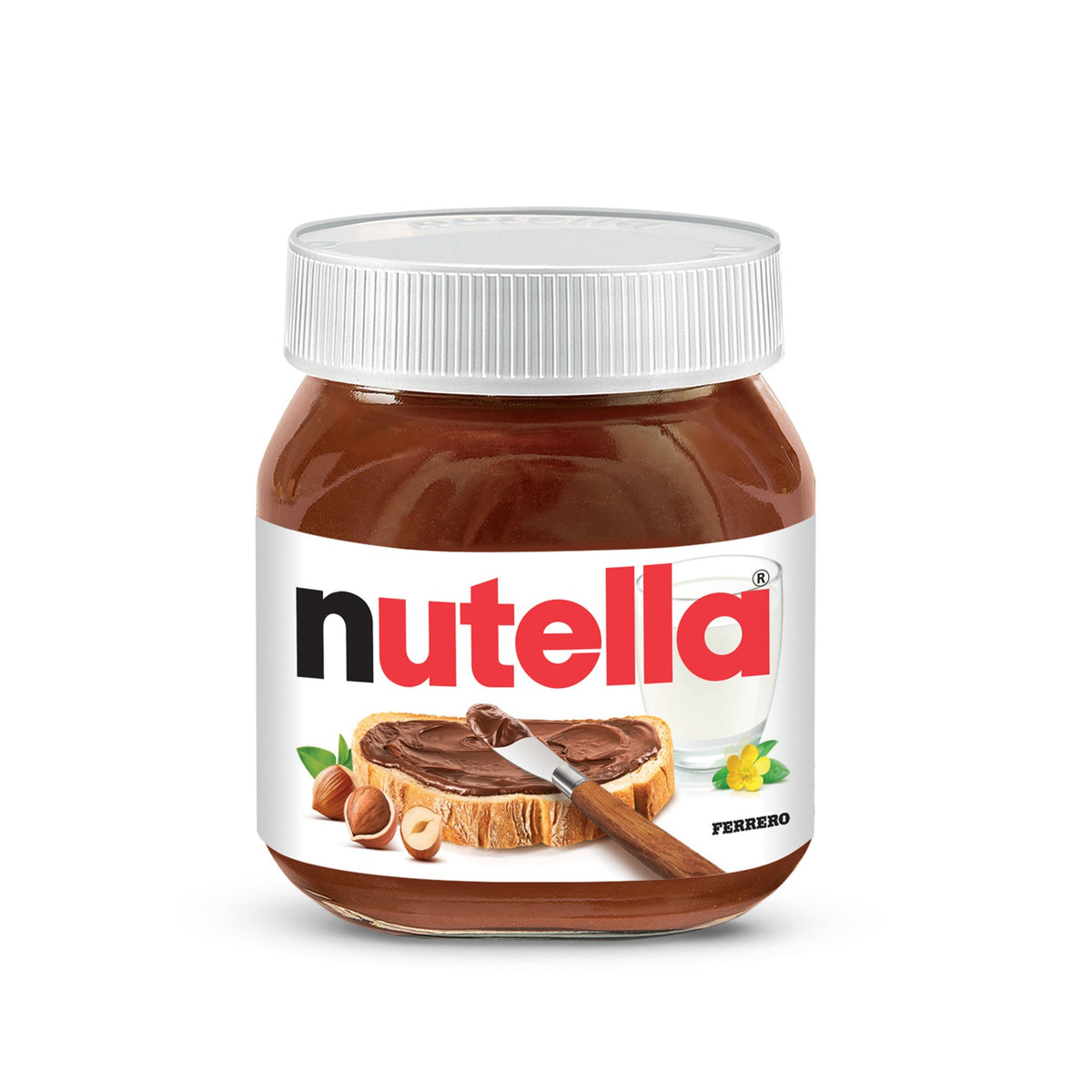 Nutella Hazelnut Chocolate Spread Jar 400g image 1