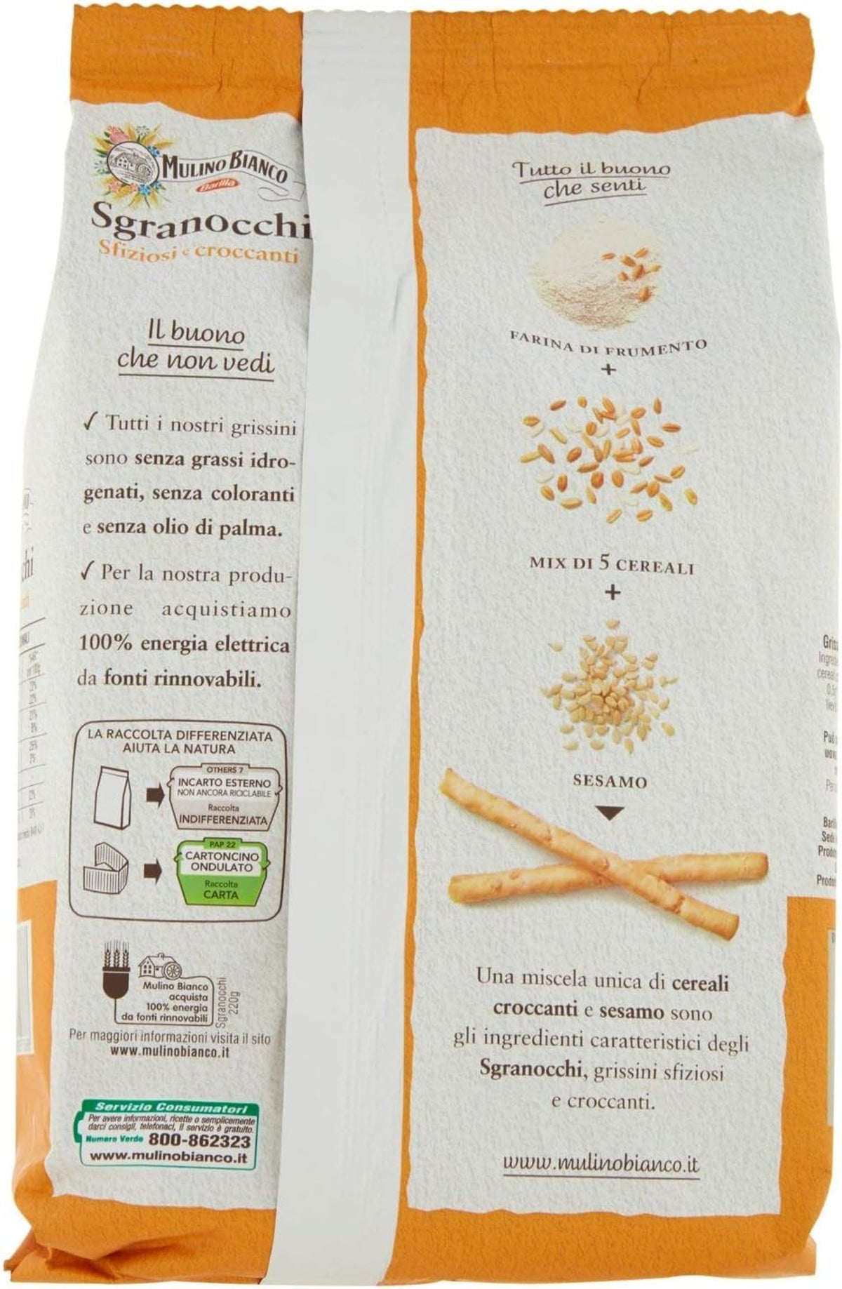 Breadsticks Sgranocchi with Cereals image 2