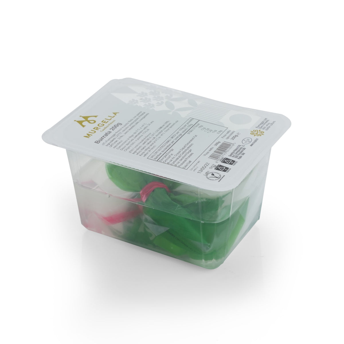 Burrata Cheese With Leaf Take-away Pack image 1