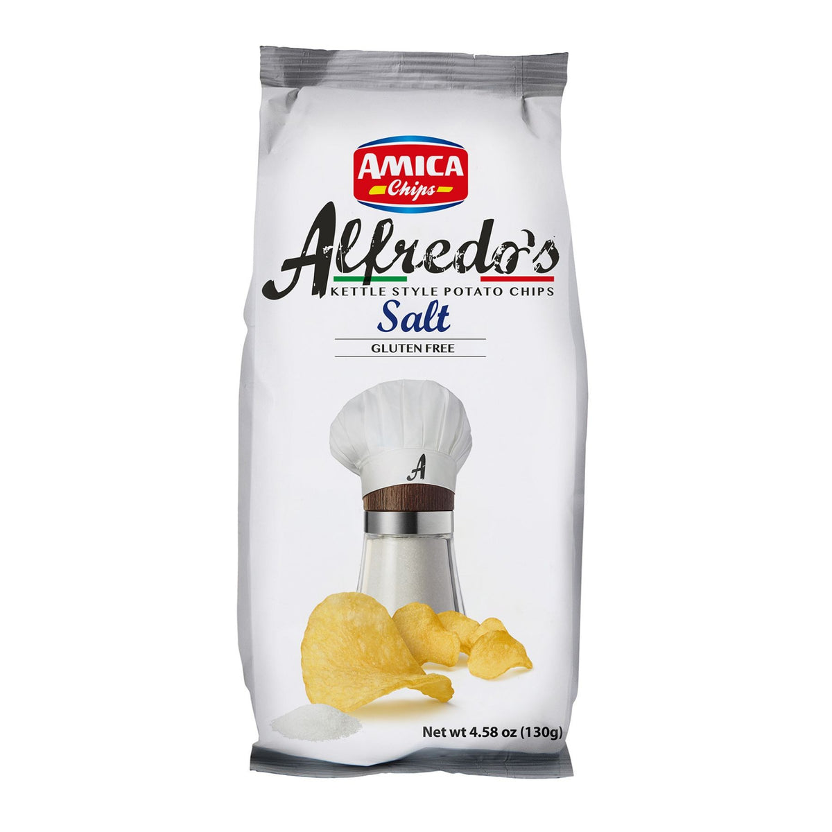 Sea Salt Chips Alfredo's 130g image 1
