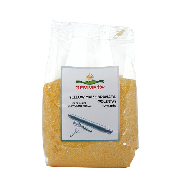 Yellow Maize Bramata (Polenta) Organic image 1